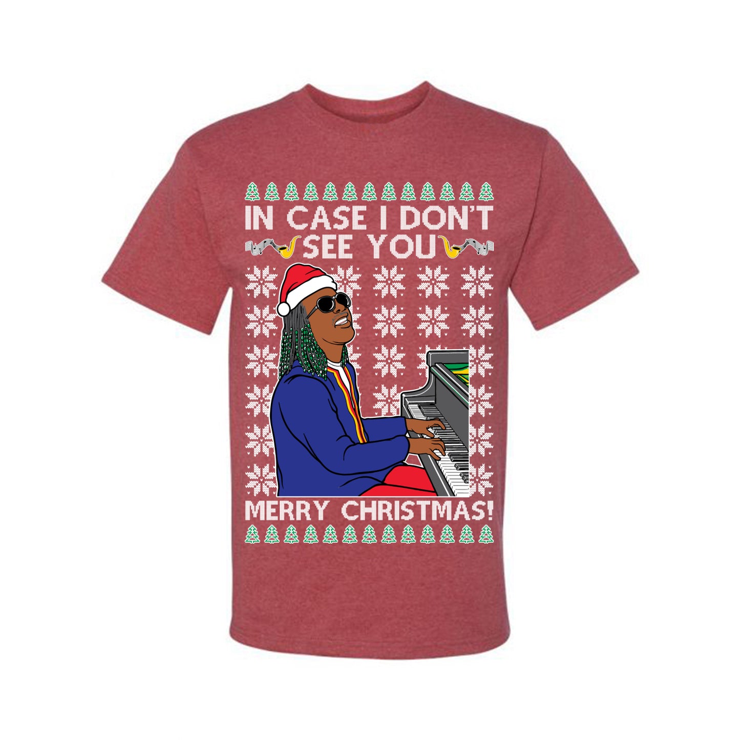 Ugly Christmas T-shirt If I Don't See You Merry Christmas, Ugly Christmas T-shirt Ugly Christmas Men's T-Shirt