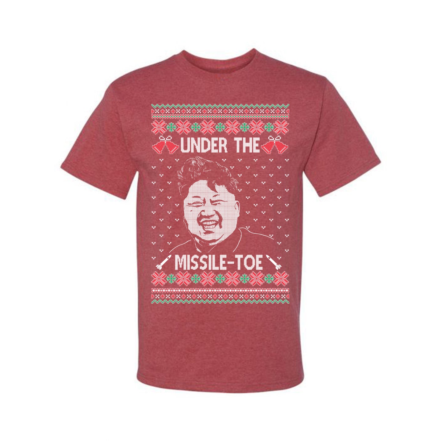 Under The Missle Toe ,Christmas Gifts, Funny Xmas Gift Idea, Ugly Christmas Sweater Men's T-Shirt