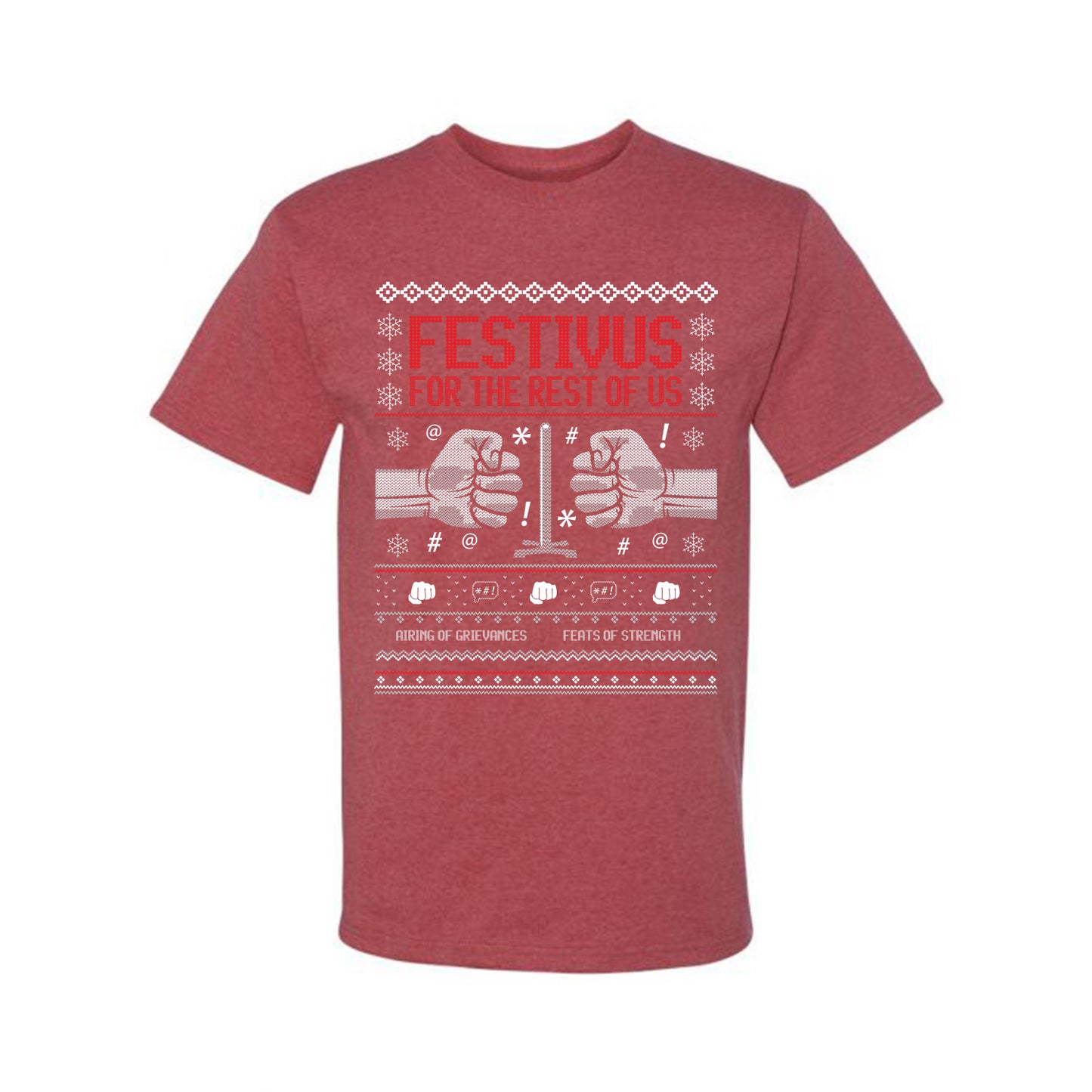 Festivus for the Rest of Us, Christmas Gifts, Funny Xmas Gift Idea, Ugly Christmas Sweater Men's T-Shirt