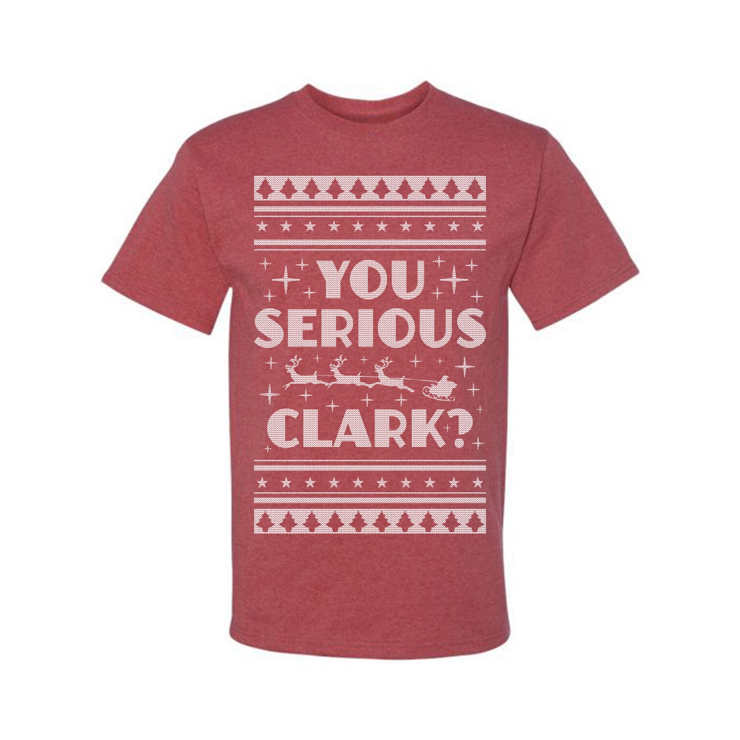 Ugly Xmas T-shirt Movie You Serious Clark Christmas Vacation Ugly Christmas T-shirt Ugly Christmas Men's T-Shirt