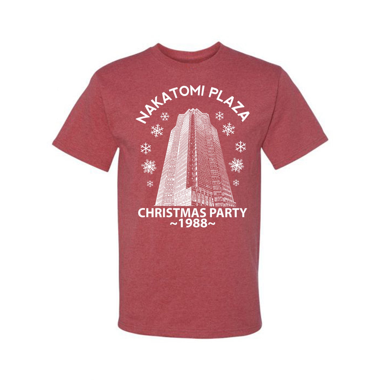 Classic McClane 1988 Nakatomi Plaza Ugly Longsleeve Christmas T-shirt for Men Ugly Christmas T-shirt Ugly Christmas Men's T-Shirt