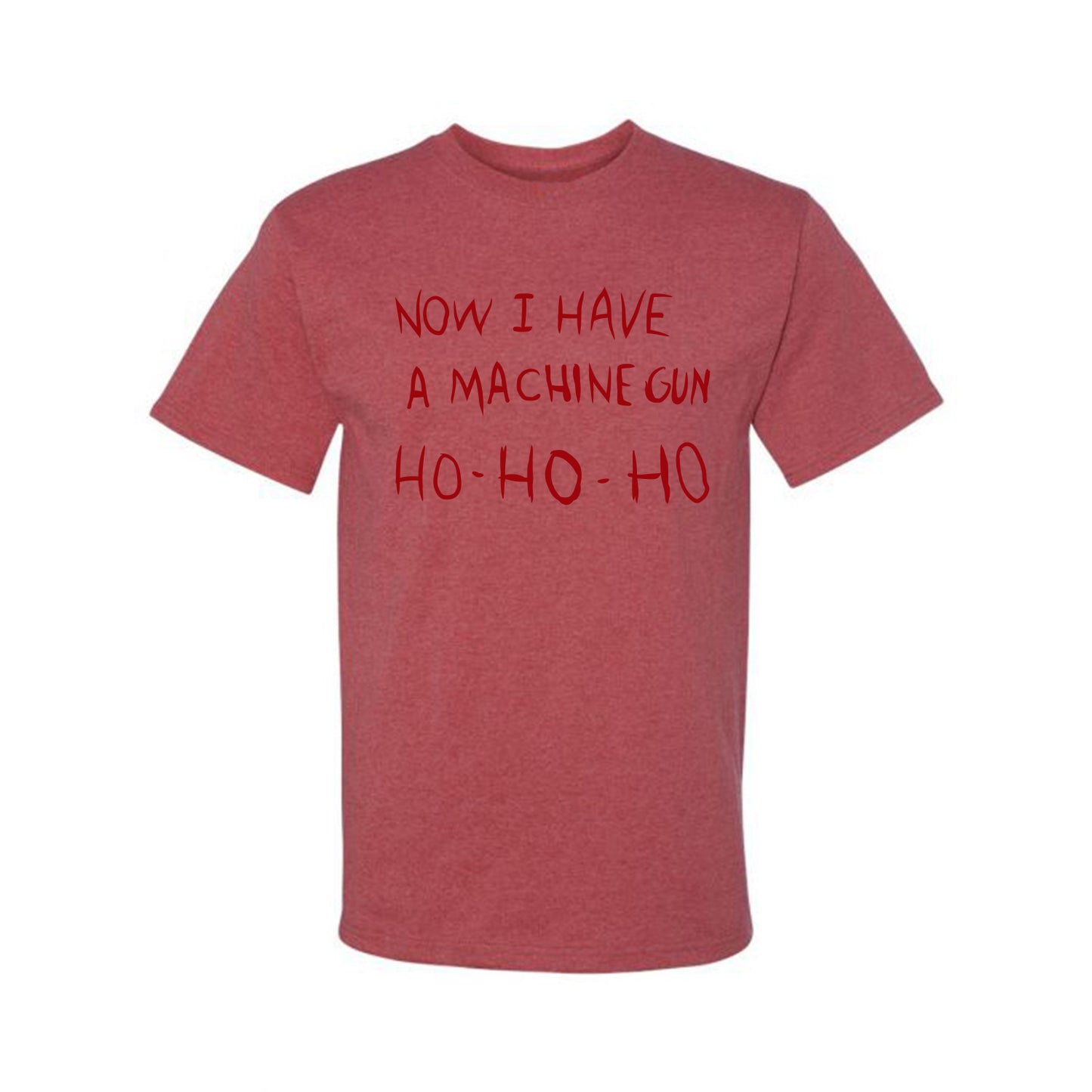 Ugly Xmas T-shirt Die Hard Now I Have a Machine Gun Ho ho ho Ugly Christmas T-shirt Ugly Christmas Men's T-Shirt