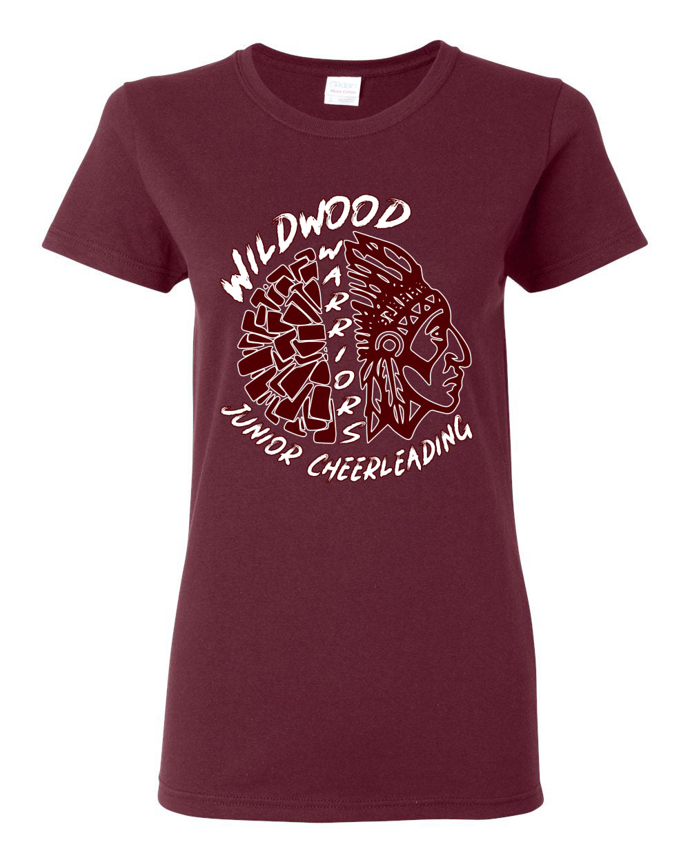 Wild Wood Warriors Sports Womens Graphic T-Shirt