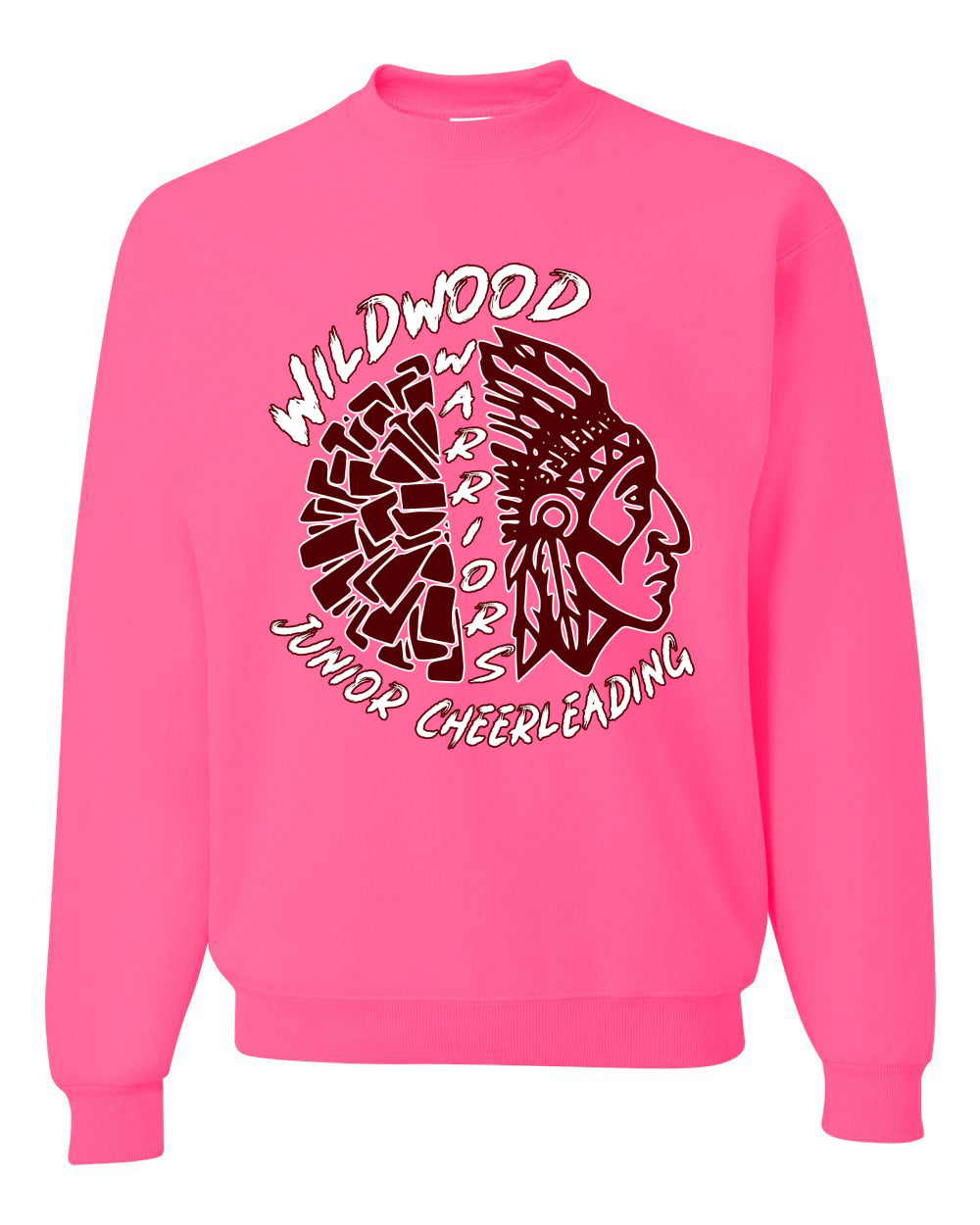 Wild Wood Warriors Sports Unisex Crewneck Sweatshirt