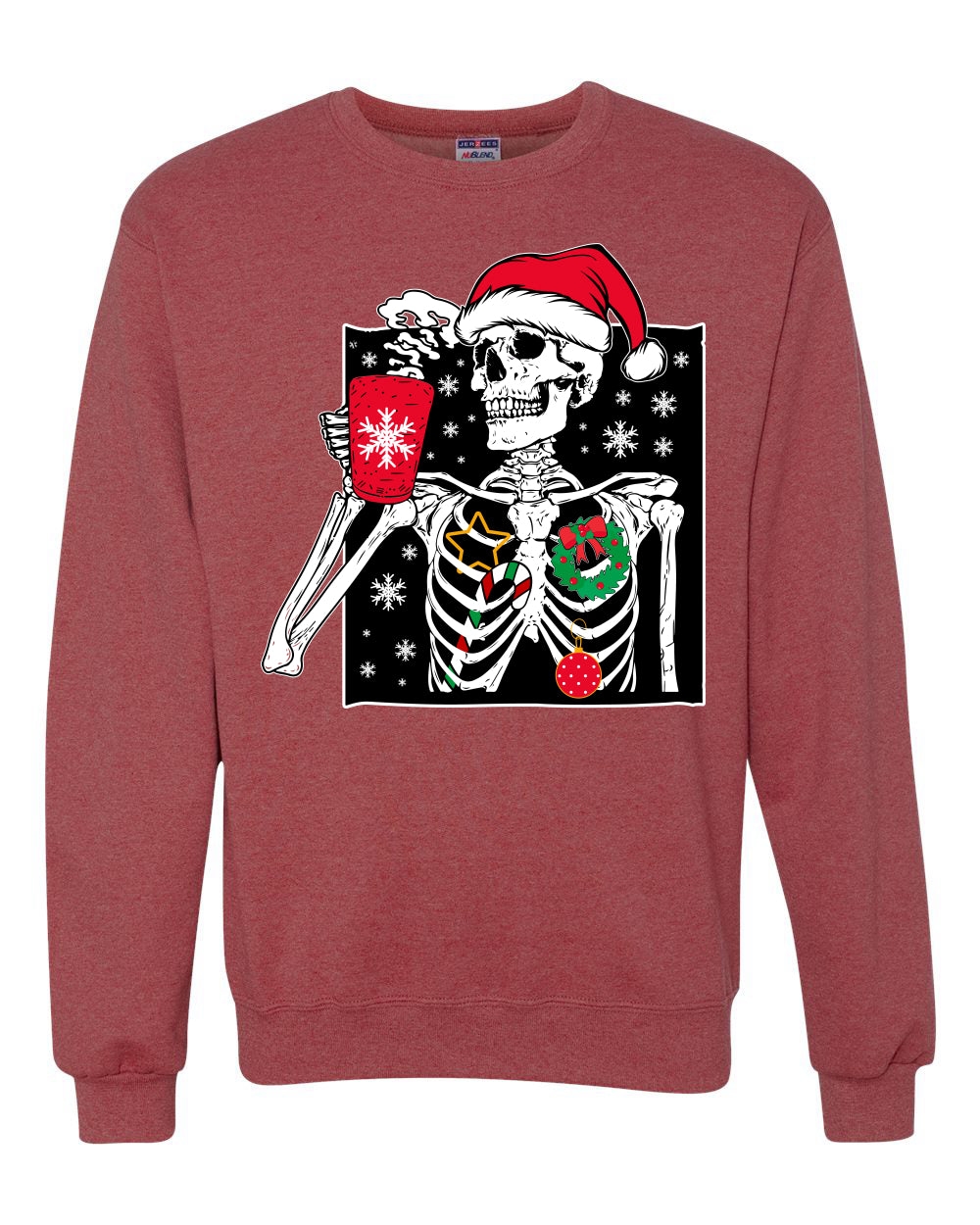 When You're Dead Inside But It's Christmas Ugly Christmas Sweater, Christmas Gifts, Funny Xmas Gift Idea, Unisex Crewneck Sweatshirt