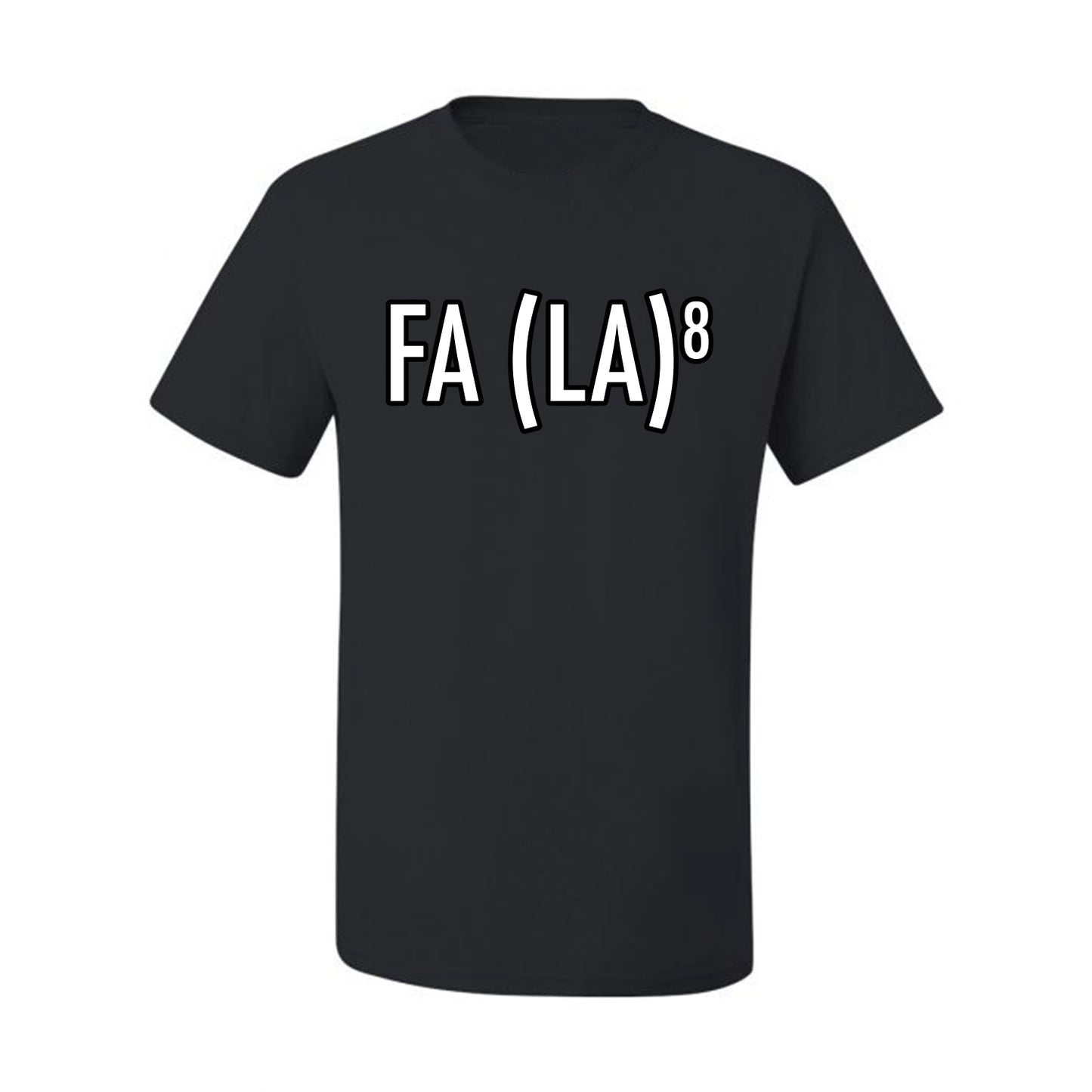 Fa La La La La Funny Scientific Notation Music Song Lyrics Deck the Halls, Science Humor Winter Holiday Ugly Christmas Men's T-Shirt