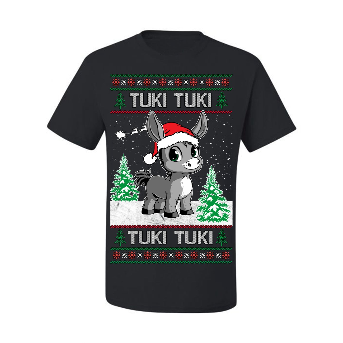 Tuki Tuki Tuki Funny Spanish Music Lyrics, Espanol Ropa Feo Sueter Navideno, Ugly Christmas Sweater Ugly Christmas Men's T-Shirt