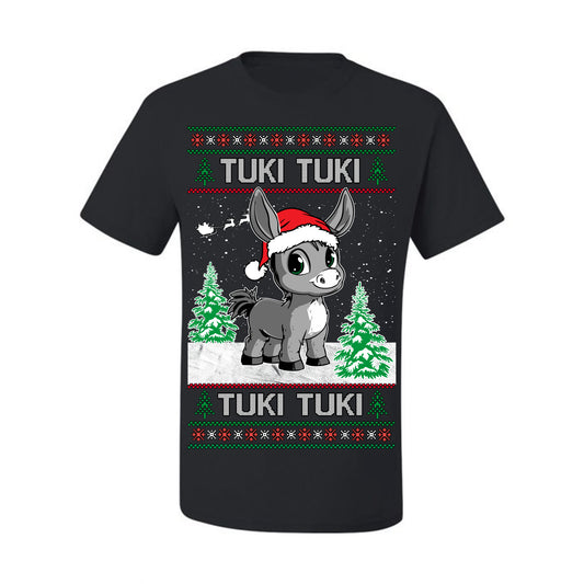 Tuki Tuki Tuki Funny Spanish Music Lyrics, Espanol Ropa Feo Sueter Navideno, Ugly Christmas Sweater Ugly Christmas Men's T-Shirt