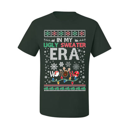 In My Ugly Sweater Era Ho Ho Ho, Viral Pop Music Lyrics Concert Tour Merch, Meme Ugly Christmas Sweater Ugly Christmas Men's T-Shirt