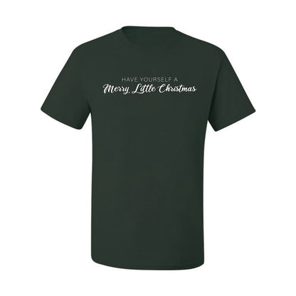 Have Yourself a Merry Little Christmas | Classic Script Winter Holiday Party, Holidays Ugly Christmas Men's T-Shirt