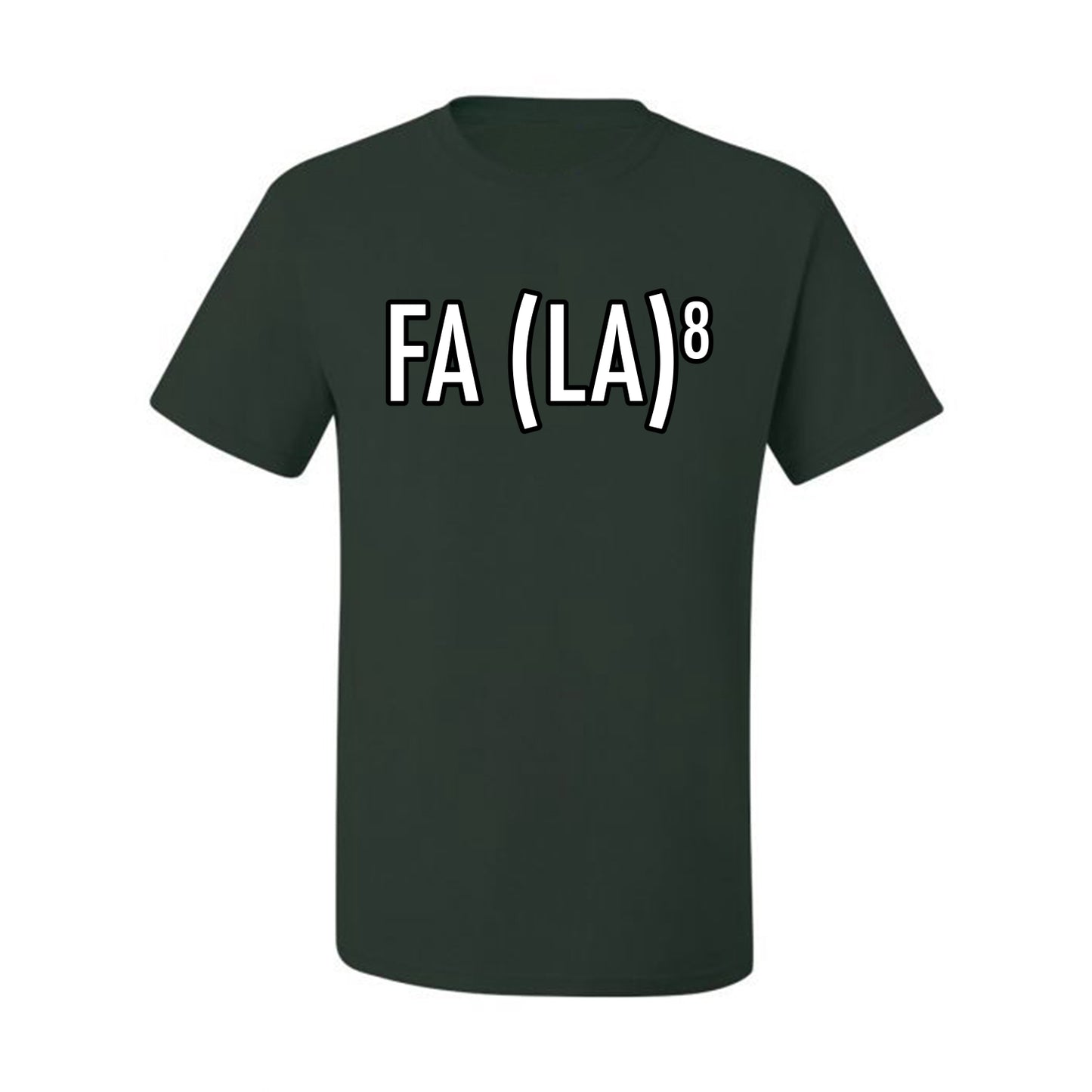 Fa La La La La Funny Scientific Notation Music Song Lyrics Deck the Halls, Science Humor Winter Holiday Ugly Christmas Men's T-Shirt
