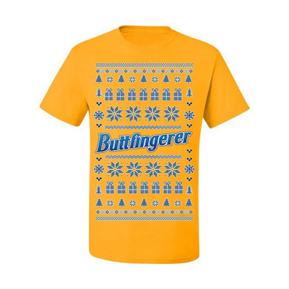 Buttfingerer Funny Butt Fingerer Dirty Classic Candy Bar Parody Humor Xmas Unisex Ugly Christmas Sweater Ugly Christmas Men's T-Shirt
