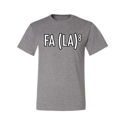 Fa La La La La Funny Scientific Notation Music Song Lyrics Deck the Halls, Science Humor Winter Holiday Ugly Christmas Men's T-Shirt