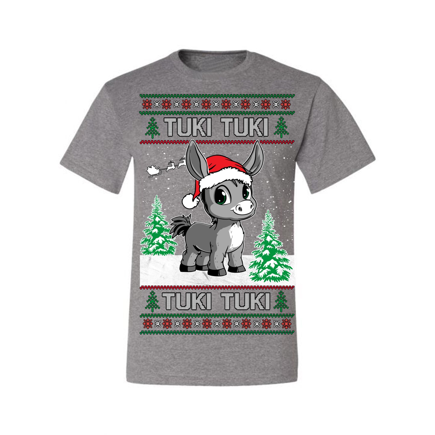 Tuki Tuki Tuki Funny Spanish Music Lyrics, Espanol Ropa Feo Sueter Navideno, Ugly Christmas Sweater Ugly Christmas Men's T-Shirt