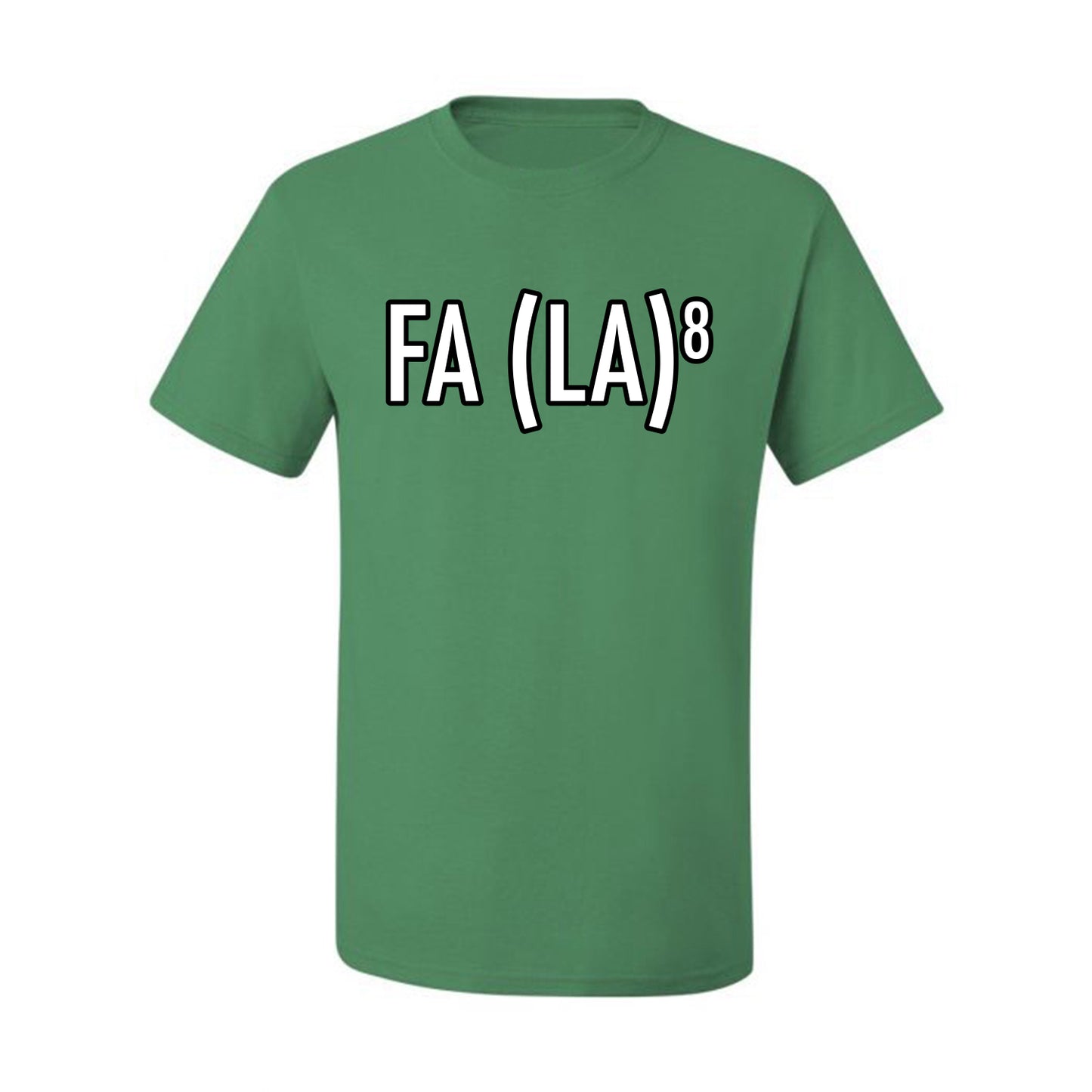 Fa La La La La Funny Scientific Notation Music Song Lyrics Deck the Halls, Science Humor Winter Holiday Ugly Christmas Men's T-Shirt