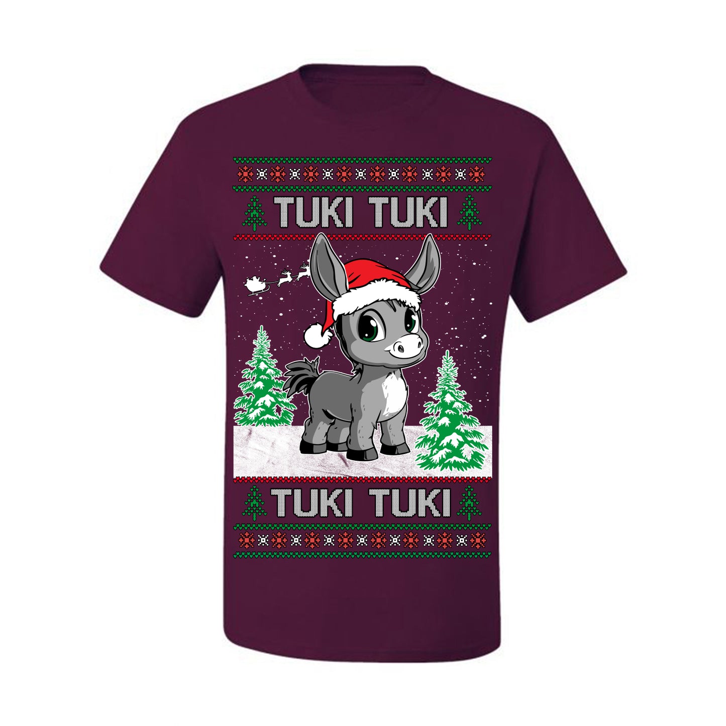 Tuki Tuki Tuki Funny Spanish Music Lyrics, Espanol Ropa Feo Sueter Navideno, Ugly Christmas Sweater Ugly Christmas Men's T-Shirt