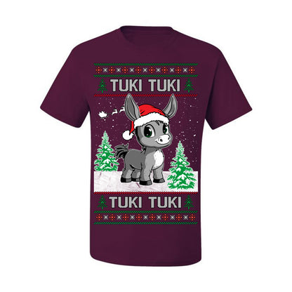 Tuki Tuki Tuki Funny Spanish Music Lyrics, Espanol Ropa Feo Sueter Navideno, Ugly Christmas Sweater Ugly Christmas Men's T-Shirt