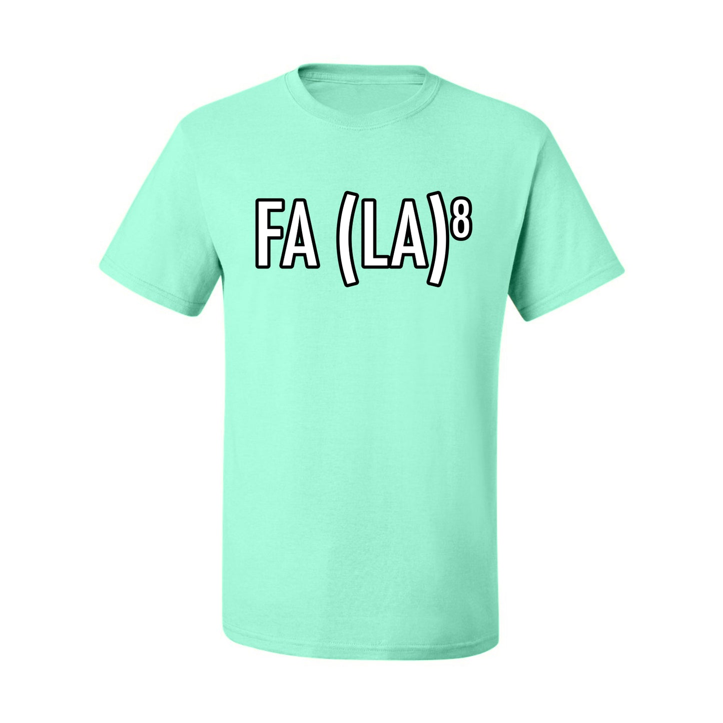 Fa La La La La Funny Scientific Notation Music Song Lyrics Deck the Halls, Science Humor Winter Holiday Ugly Christmas Men's T-Shirt