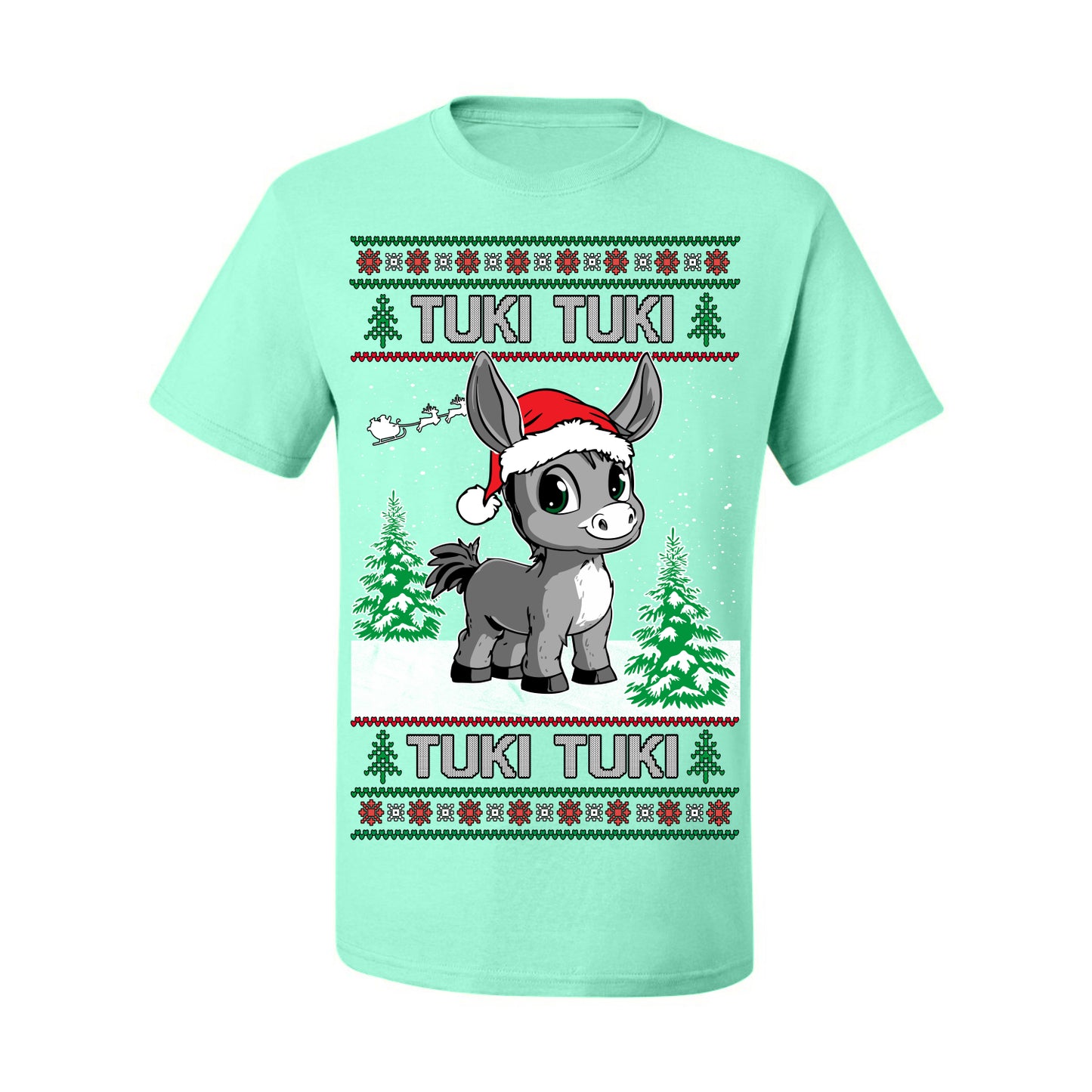Tuki Tuki Tuki Funny Spanish Music Lyrics, Espanol Ropa Feo Sueter Navideno, Ugly Christmas Sweater Ugly Christmas Men's T-Shirt