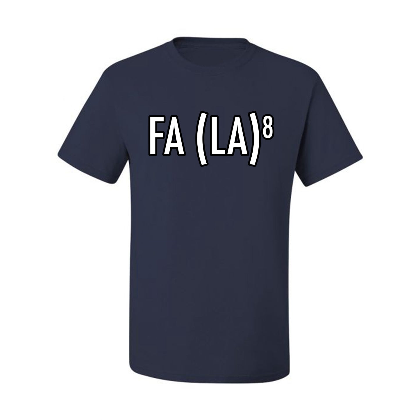Fa La La La La Funny Scientific Notation Music Song Lyrics Deck the Halls, Science Humor Winter Holiday Ugly Christmas Men's T-Shirt