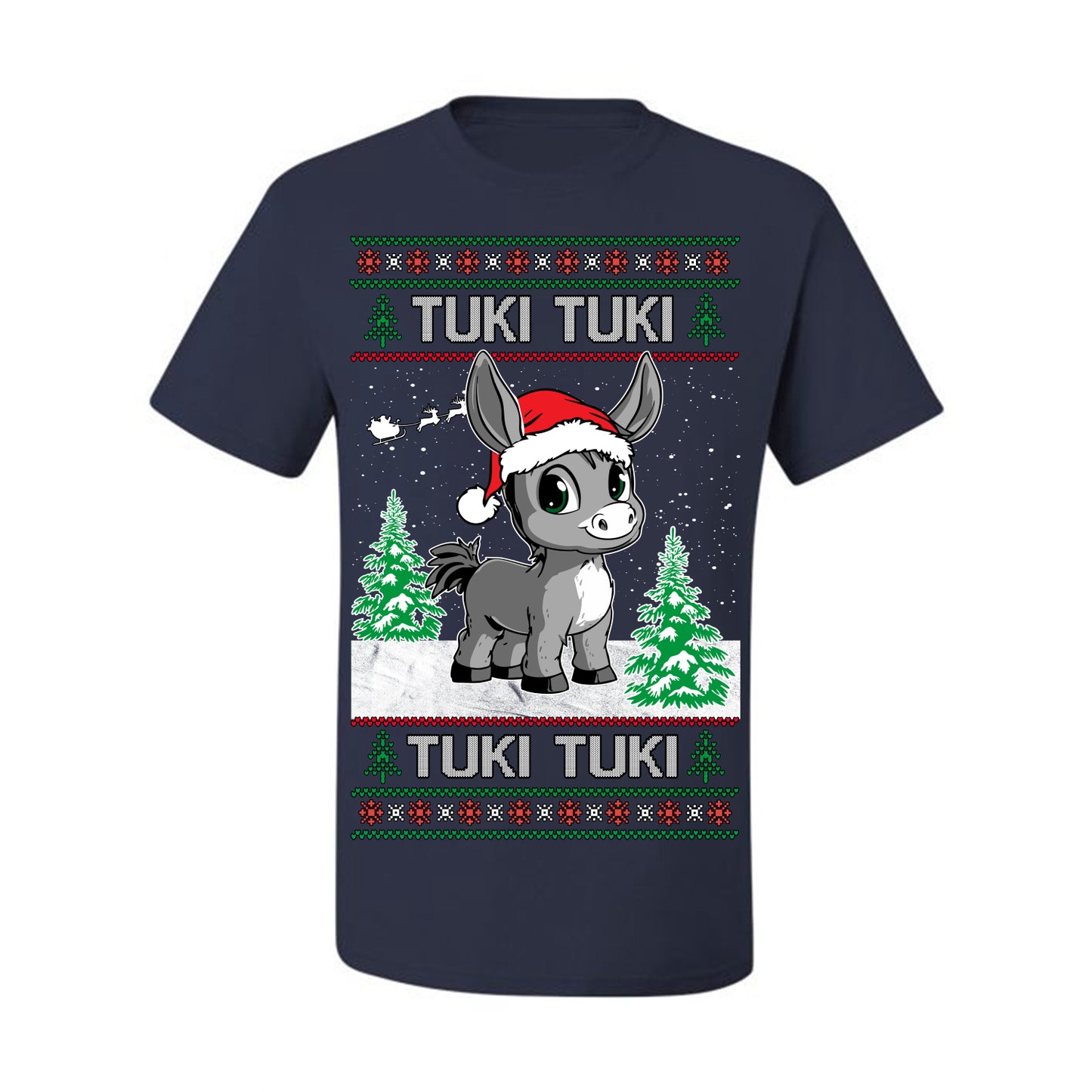 Tuki Tuki Tuki Funny Spanish Music Lyrics, Espanol Ropa Feo Sueter Navideno, Ugly Christmas Sweater Ugly Christmas Men's T-Shirt