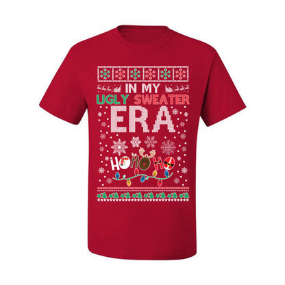 In My Ugly Sweater Era Ho Ho Ho, Viral Pop Music Lyrics Concert Tour Merch, Meme Ugly Christmas Sweater Ugly Christmas Men's T-Shirt