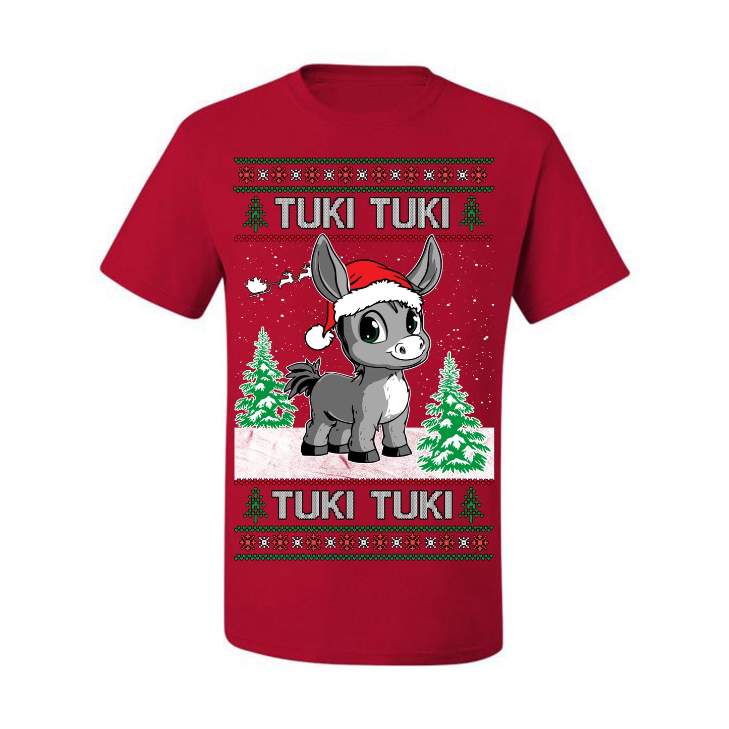 Tuki Tuki Tuki Funny Spanish Music Lyrics, Espanol Ropa Feo Sueter Navideno, Ugly Christmas Sweater Ugly Christmas Men's T-Shirt