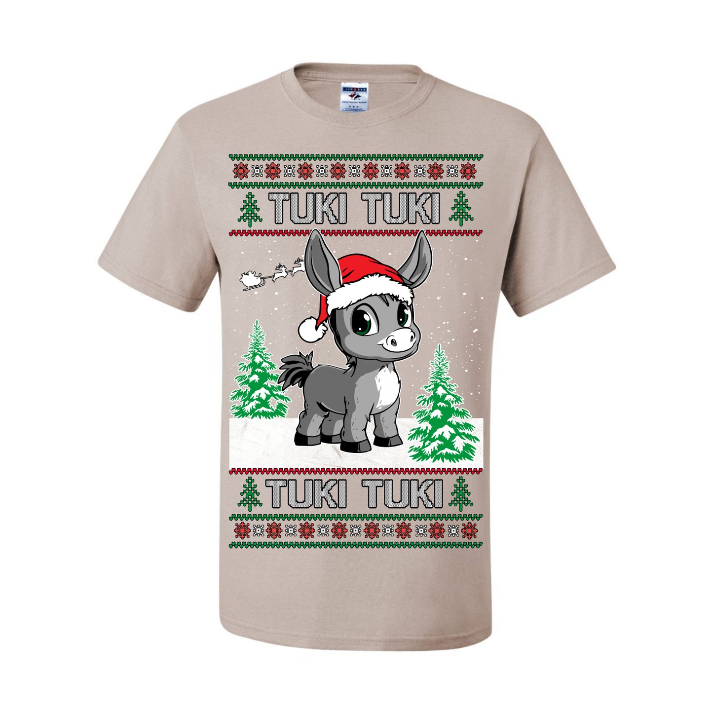 Tuki Tuki Tuki Funny Spanish Music Lyrics, Espanol Ropa Feo Sueter Navideno, Ugly Christmas Sweater Ugly Christmas Men's T-Shirt