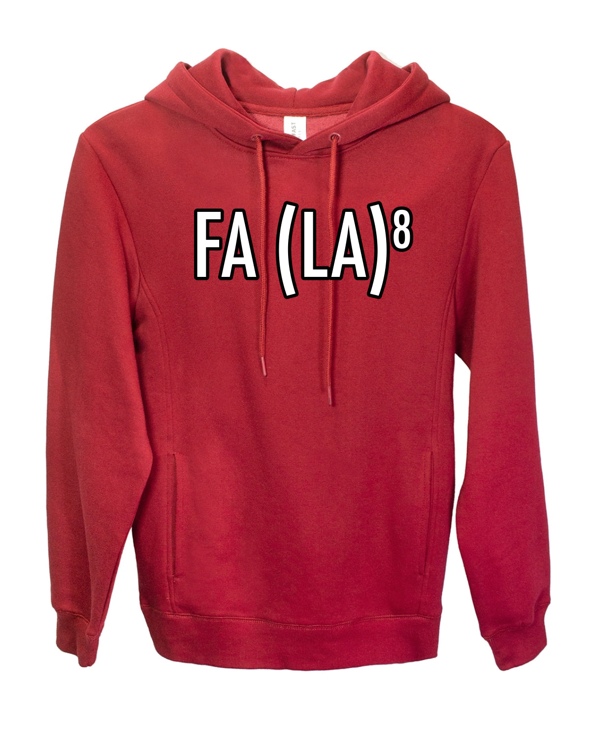 Fa La La La La Funny Scientific Notation Music Song Lyrics Deck the Halls, Science Humor Winter Holiday Ugly Christmas Premium Side-Pocket Hoodie Sweatshirt