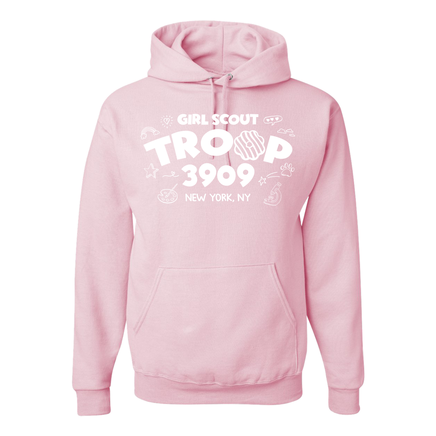 Girl Scouts Troop 3909 Adult Hoodie