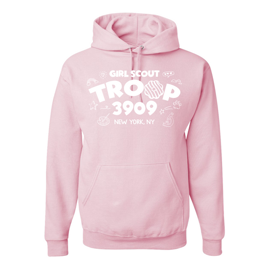 Girl Scouts Troop 3909 Adult Hoodie