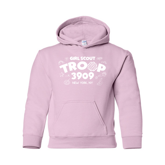 Girl Scouts Troop 3909 Youth Hoodie