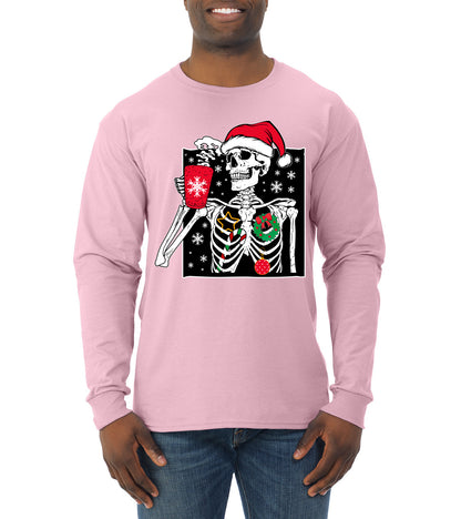 When You're Dead Inside But It's Christmas Ugly Christmas Sweater, Christmas Gifts, Funny Xmas Gift Idea, Mens Long Sleeve Shirt