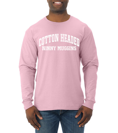 Vintage Movie Quote Cotton Headed Ninny Muggins, Christmas Gifts, Funny Xmas Gift Idea, Ugly Christmas Sweater Mens Long Sleeve Shirt