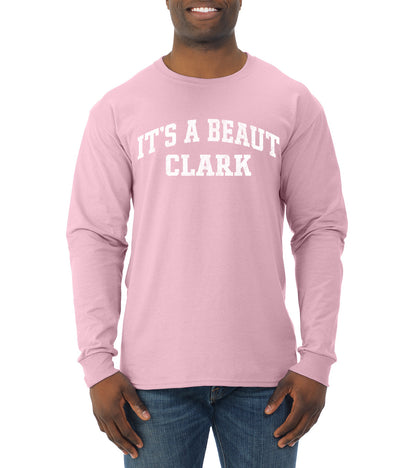 Vintage Movie Quote It's A Beaut Clark, Christmas Gifts, Funny Xmas Gift Idea, Ugly Christmas Sweater Mens Long Sleeve Shirt