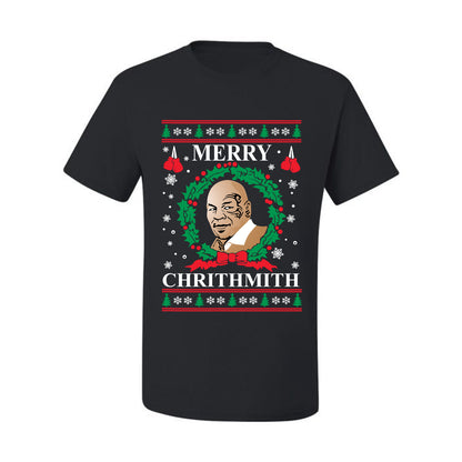 Mike Tyson  Ugly T-shirt Merry Chrithmith Ugly Christmas T-shirt  Ugly Christmas  Men's T-Shirt