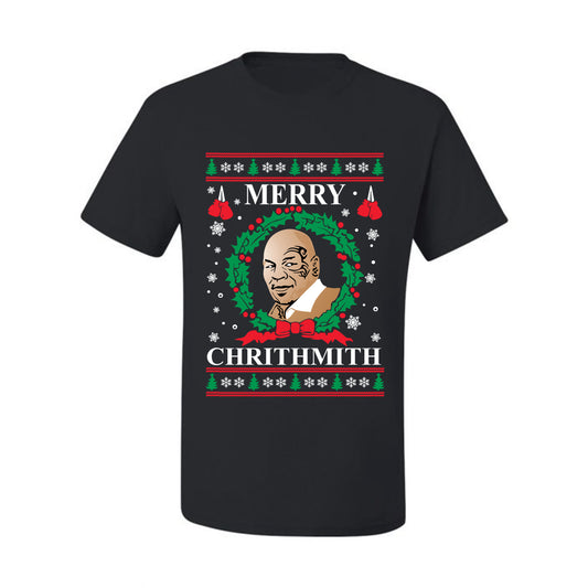 Mike Tyson  Ugly T-shirt Merry Chrithmith Ugly Christmas T-shirt  Ugly Christmas  Men's T-Shirt
