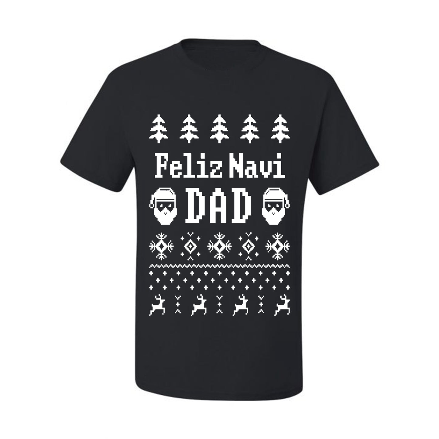 Ugly Xmas  T-shirt "Feliz Navidad" Ugly Christmas T-shirt  Ugly Christmas  Men's T-Shirt