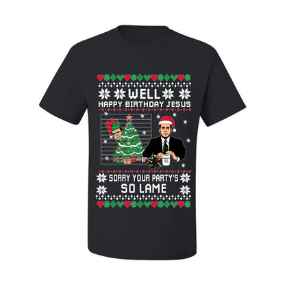 It's Jesus' Birthday Ugly  Christmas T-shirt Ugly Christmas T-shirt  Ugly Christmas  Men's T-Shirt