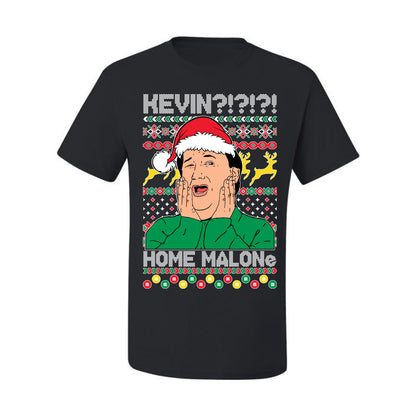 Christmas Graphic  , Kevin Home Malone The Office TV Ugly Christmas Tshirt Men's Graphic T-Shirt Ugly Christmas  Men's T-Shirt