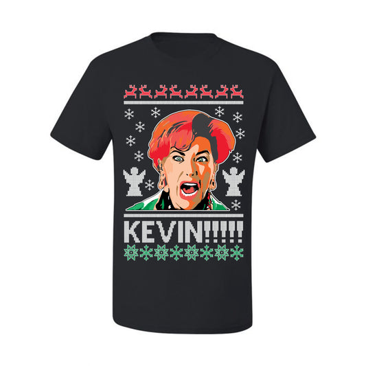 Kevin!!! Xmas Movie Classic, Christmas Gifts, Funny Xmas Gift Idea, Ugly Christmas Sweater Men's T-Shirt