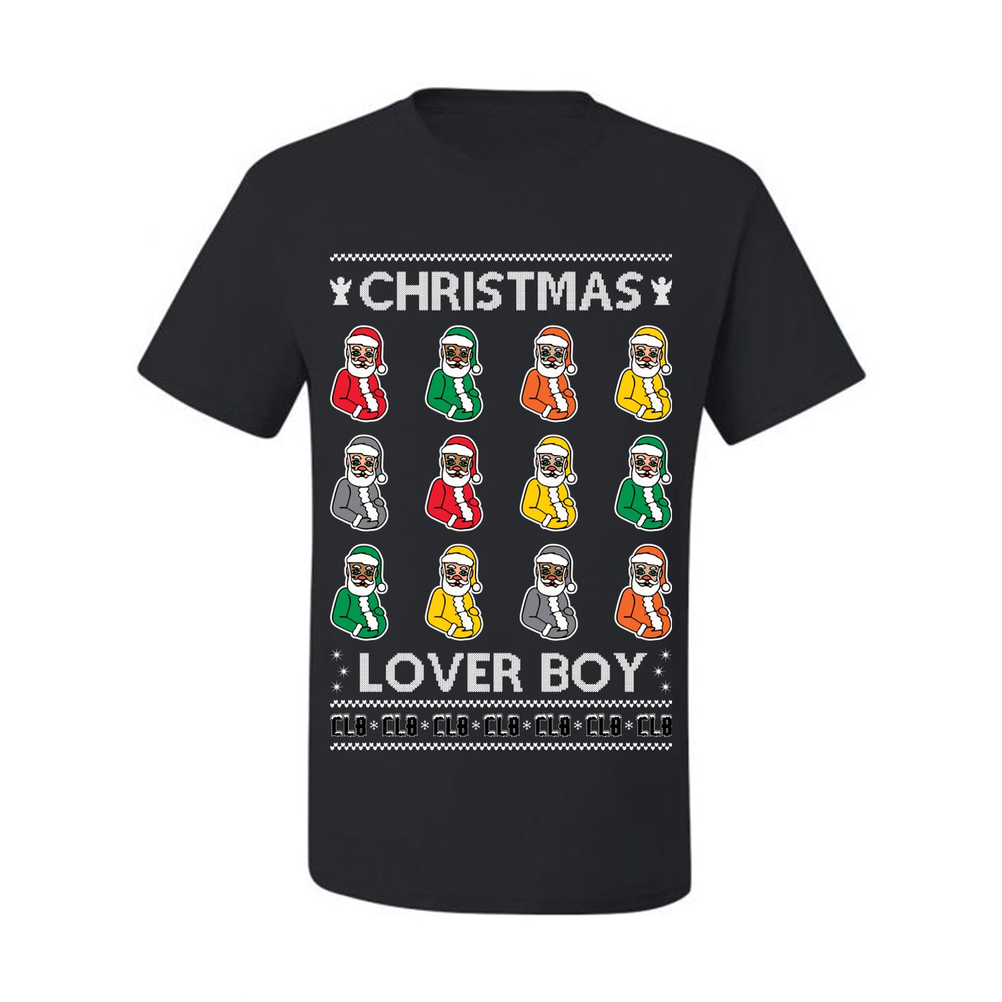 Christmas Lover Boy Album Cover, Christmas Gifts, Funny Xmas Gift Idea, Ugly Christmas Sweater Men's T-Shirt