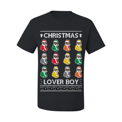 Christmas Lover Boy Album Cover, Christmas Gifts, Funny Xmas Gift Idea, Ugly Christmas Sweater Men's T-Shirt