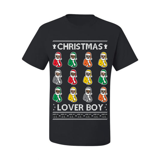 Christmas Lover Boy Album Cover, Christmas Gifts, Funny Xmas Gift Idea, Ugly Christmas Sweater Men's T-Shirt
