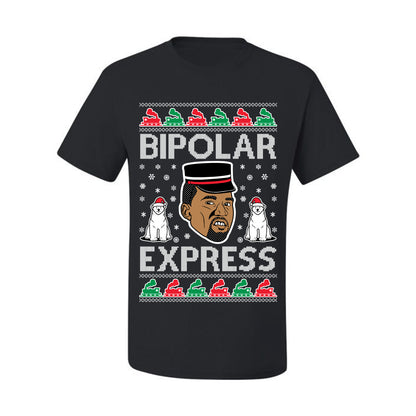 Funny Ugly Xmas Holiday T-shirt  Bipolar Express Ye Bipolar Express Ye Premium  Ugly Christmas T-shirt  Ugly Christmas  Men's T-Shirt