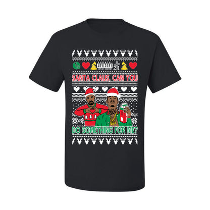 Santa Claus, Can You Do Something For Me? ,Christmas Gifts, Funny Xmas Gift Idea, Ugly Christmas Sweater Men's T-Shirt