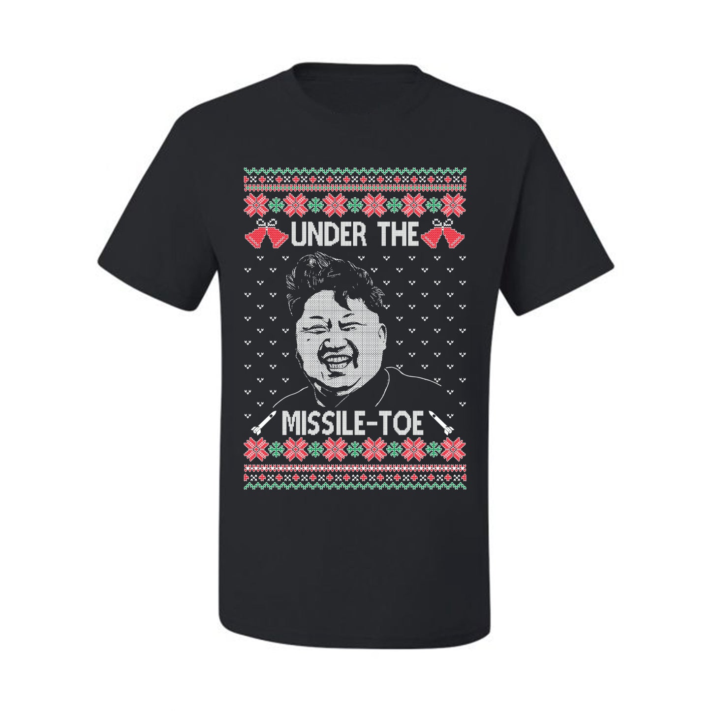 Under The Missle Toe ,Christmas Gifts, Funny Xmas Gift Idea, Ugly Christmas Sweater Men's T-Shirt