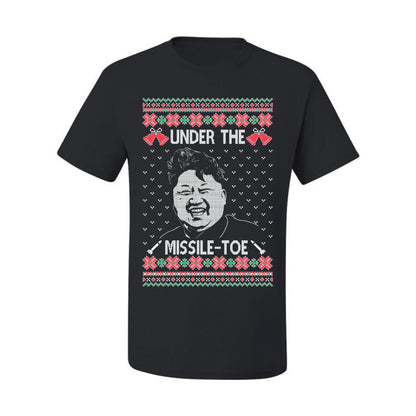 Under The Missle Toe ,Christmas Gifts, Funny Xmas Gift Idea, Ugly Christmas Sweater Men's T-Shirt