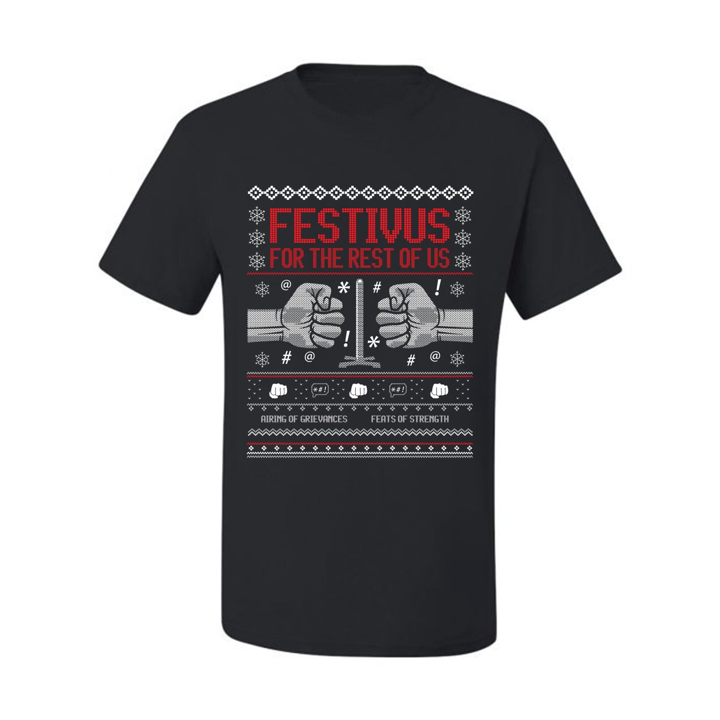 Festivus for the Rest of Us, Christmas Gifts, Funny Xmas Gift Idea, Ugly Christmas Sweater Men's T-Shirt