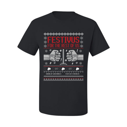 Festivus for the Rest of Us, Christmas Gifts, Funny Xmas Gift Idea, Ugly Christmas Sweater Men's T-Shirt